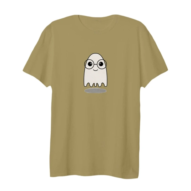 تی شرت لانگ آستین کوتاه زنانه مدل روح عینکی