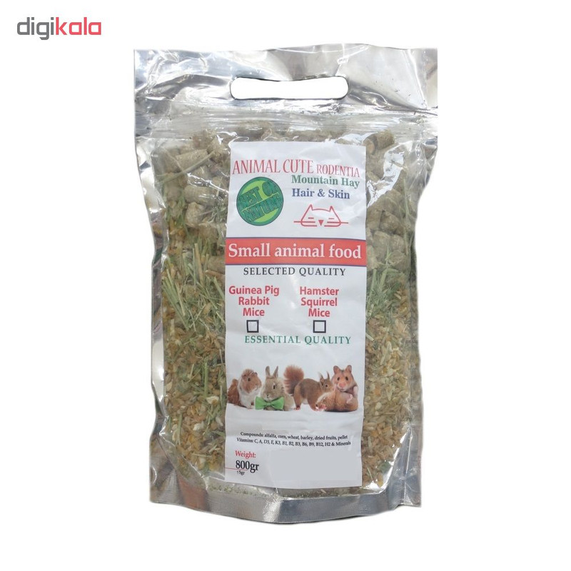 غذای خشک جوندگان مدل Mixed Pellet وزن 0.8 کیلوگرم