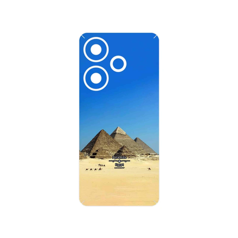 برچسب پوششی ماهوت مدل Pyramids of Egypt مناسب برای گوشی موبایل شیائومی Poco F6