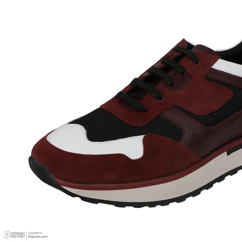 کفش روزمره مردانه چرم مشهد مدل j6205-044