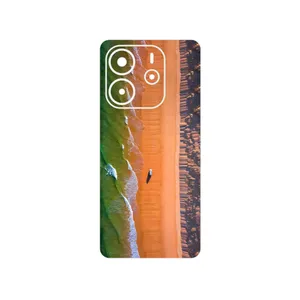 MAHOOT Beach and Green Sea Cover Sticker for Xiaomi Redmi Note 14 4G