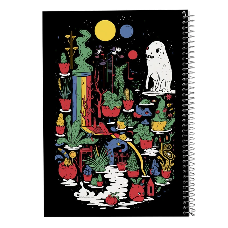 دفتر لیست خرید 50 برگ مدوپد مدل Ghibli کد DF2406