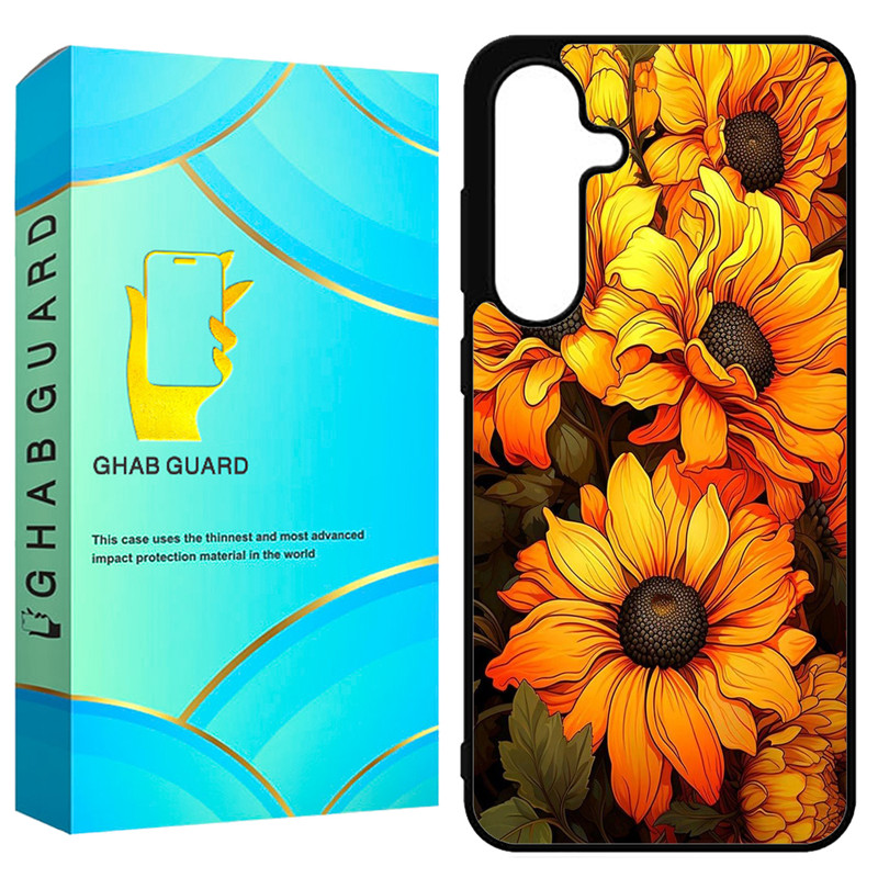 کاور قاب گارد طرح آفتاب گردان مدل GS25FE مناسب برای گوشی موبایل سامسونگ Galaxy S25 FE