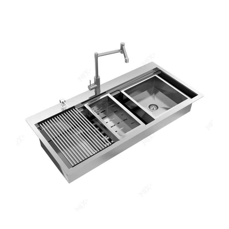 سینک ظرفشویی مدل میکس BCN-104 توکار