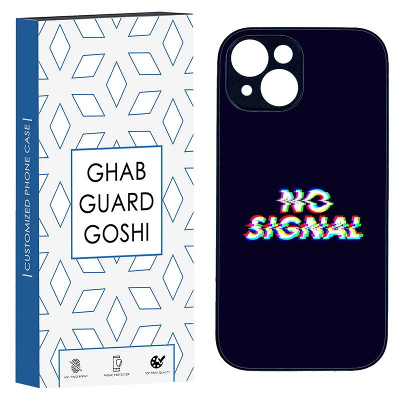 کاور قاب گارد گوشی طرح no signal کد TPU-193 مناسب برای گوشی موبایل اپل IPHONE 15