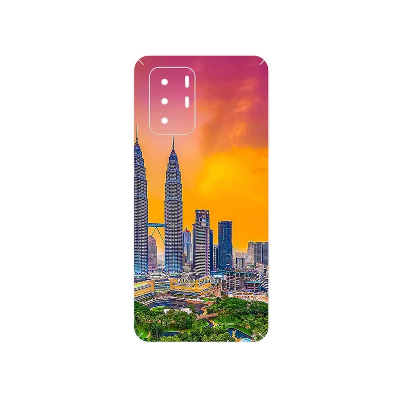 برچسب پوششی ماهوت مدل City of Kuala Lumpur مناسب برای گوشی موبایل شیائومی Redmi Note 10 Pro (China)