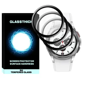 محافظ صفحه نمایش نانو گلستیک مدل Pmma-GL مناسب برای ساعت هوشمند سامسونگ Galaxy Watch 4 Classic 46mm بسته سه عددی