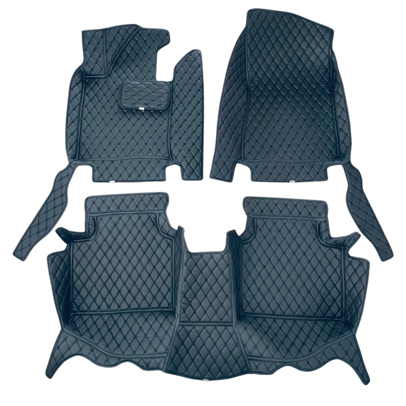 کفپوش 5 بعدی خودرو مدل Ts چرم گلدوزی مناسب برای کیا اپتیما k5