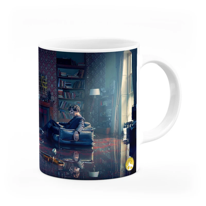 ماگ هومرو طرح شرلوک هولمز مدل MG5951