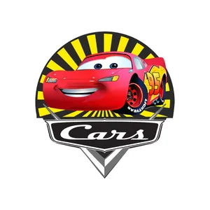 استیکر چوبی کودک مدل مک کویین کد 001