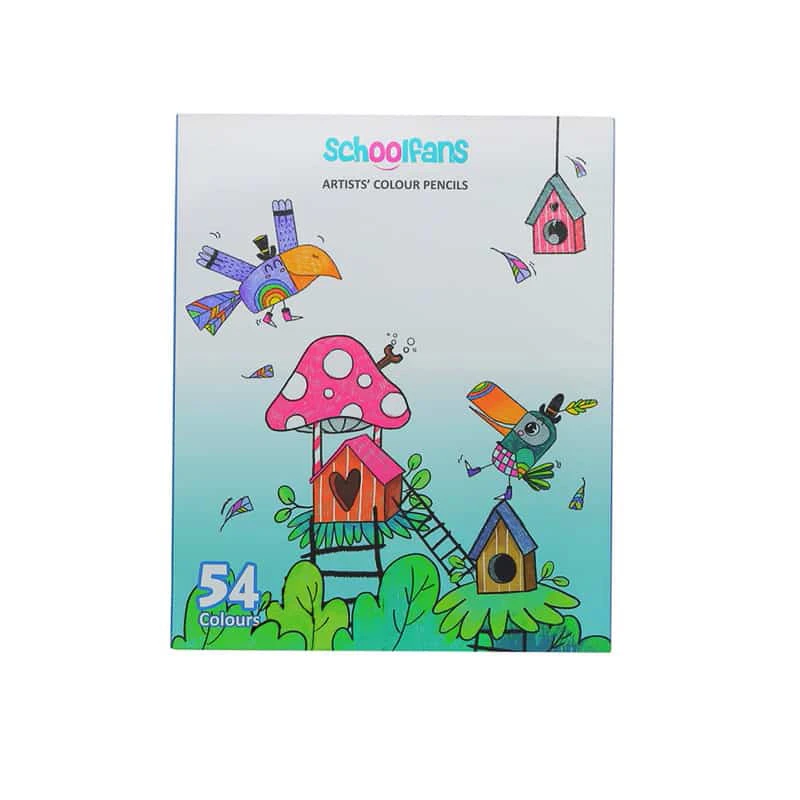 مدادرنگی 54 رنگ اسکول فنس مدل آرتیست