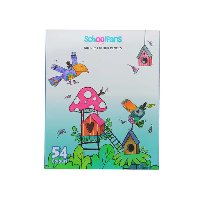 مدادرنگی 54 رنگ اسکول فنس مدل آرتیست