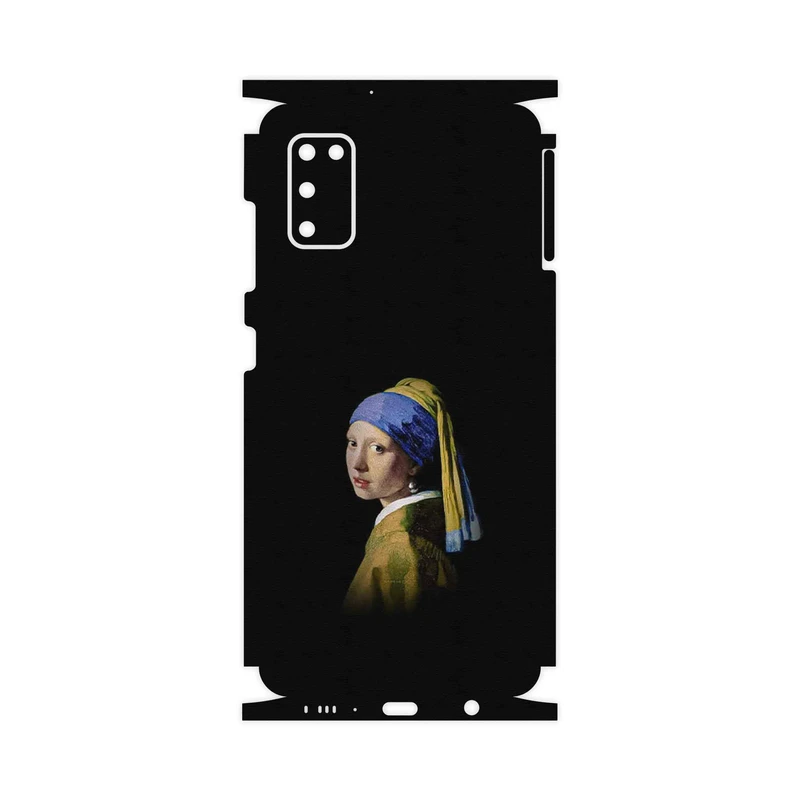 برچسب پوششی ماهوت مدل Girl with a Pearl Earring of Vermeer-FullSkin مناسب برای گوشی موبایل سامسونگ Galaxy A41