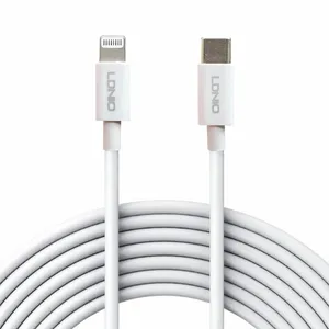 کابل تبدیل USB-c به لایتنینگ الدینو مدل 14 طول 1 متر