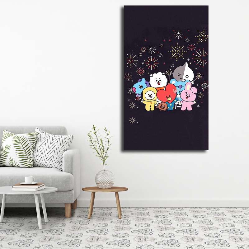 تابلو شاسی کودک مدل BT21 کد 47