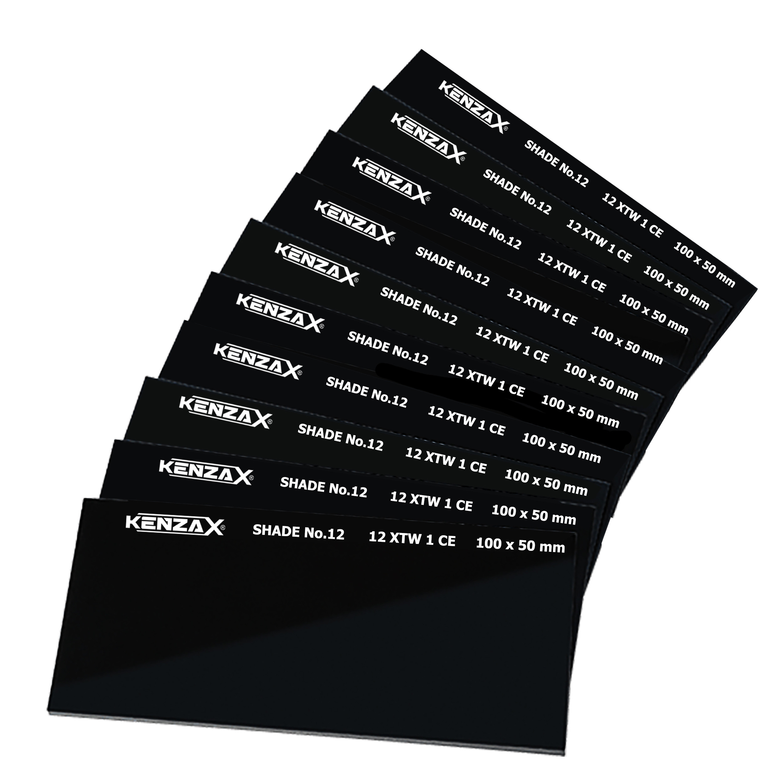 مجموعه 10 عددی شیشه ماسک جوشکاری کنزاکس مدل KWF-112 مجموعه 10 عددی شیشه ماسک جوشکاری کنزاکس مدل KWF-112