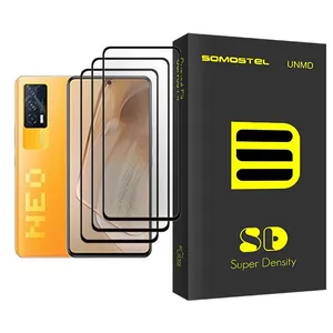 Somastel SD Glass MIX003 Screen Protector For  iQOO Neo5 Pack Of 3