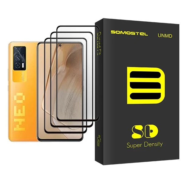 محافظ صفحه نمایش سوماستل مدل SD Glass MIX003 مناسب برای گوشی موبایل ویوو iQOO Neo5 بسته سه عددی