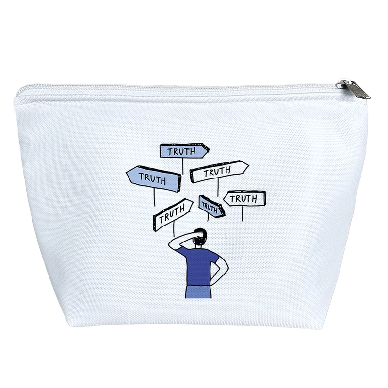 کیف لوازم آرایش دخترانه خندالو مدل به دنبال حقیقت کد 6948