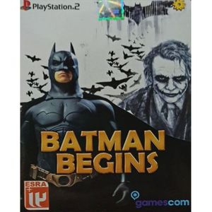 بازی BATMAN BEGINS مخصوص PS2