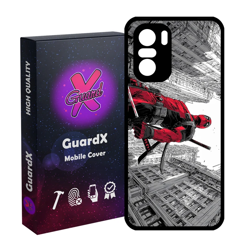 کاور گارد ایکس طرح Deadpool مدل 11081 مناسب برای گوشی موبایل شیائومی Poco F3/MI 11X/MI 11X Pro/Redmi K40/K40 Pro
