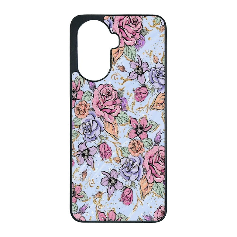 کاور گالری وبفر طرح گلدار مناسب برای گوشی موبایل هوآوی nova y70