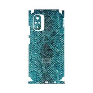 MAHOOT Blue Snake Skin-FullSkin Cover Sticker for Xiaomi Redmi Note 10s