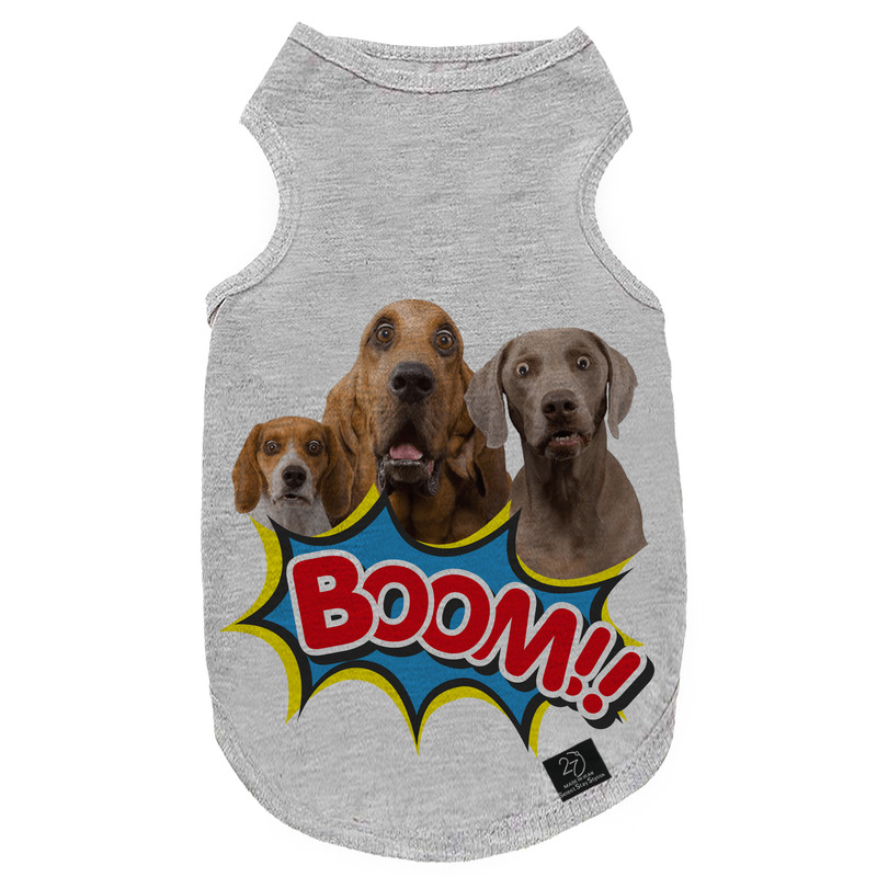 لباس سگ و گربه 27 طرح Boom Dogs کد MH929 سایز M