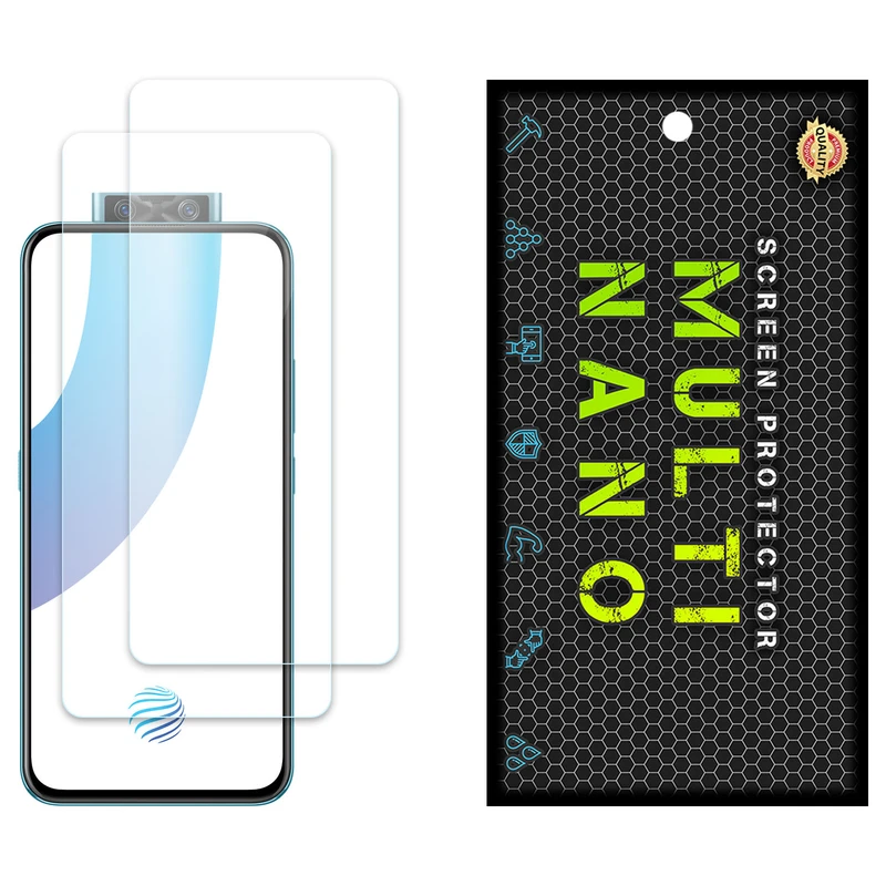 محافظ صفحه نمایش مولتی نانو مدل X-S2N مناسب برای گوشی موبایل ویوو V17 Pro بسته دو عددی