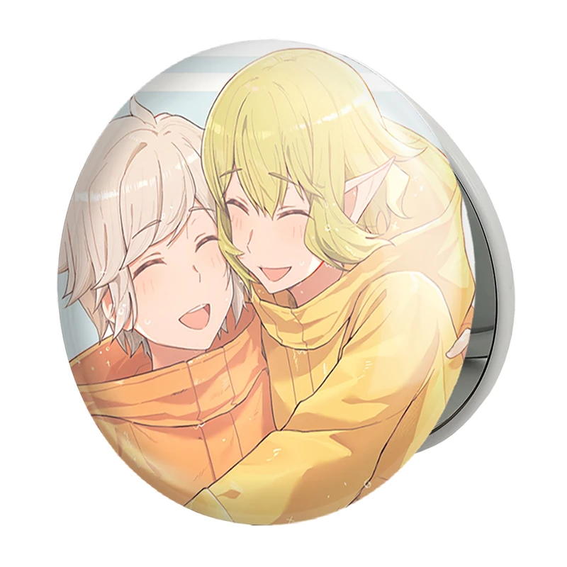 آینه جیبی خندالو طرح بل و ریو انیمه دانماچی مدل تاشو کد 33549