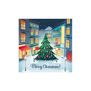 کارت پستال مدل سال نو CHRISTMAS کد 11