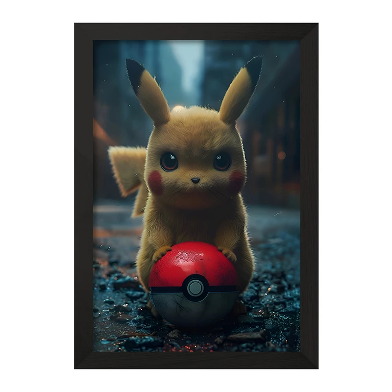 تابلو خندالو مدل انیمه پوکمون (pokemon) کد F11850