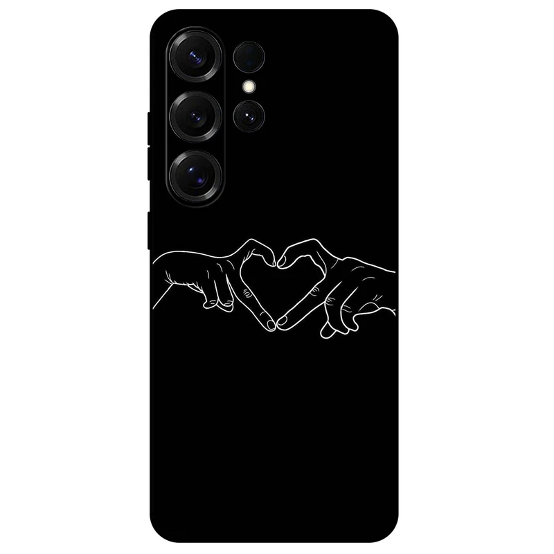 کاور مگافون طرح عشق مدل 1857 مناسب برای گوشی موبایل سامسونگ Galaxy S25 Ultra