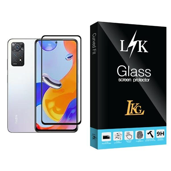 محافظ صفحه نمایش ال کا جی مدل LK Glass MIX001 مناسب برای گوشی موبایل شیائومی Redmi Note 11 Pro