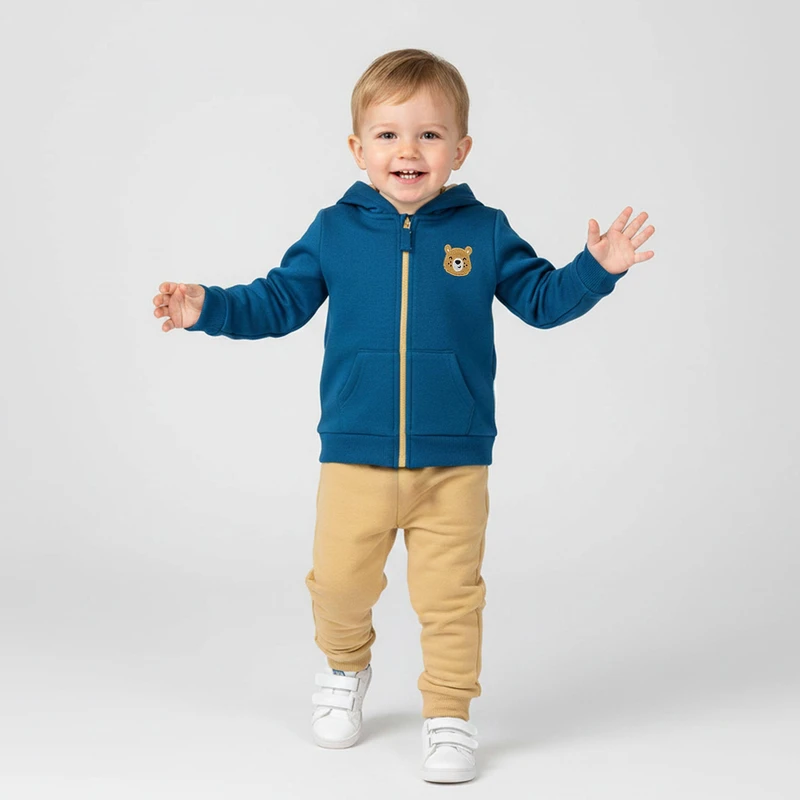 ست سویشرت و شلوار پسرانه مادر مدل KiKi