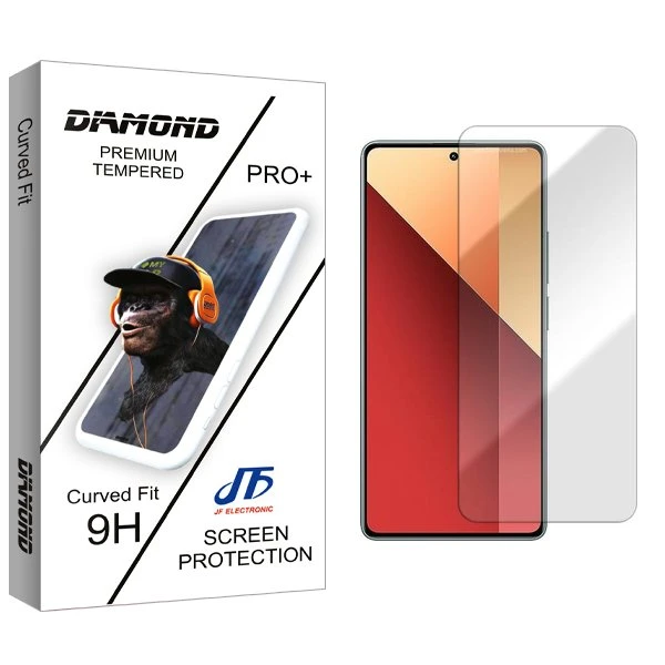محافظ صفحه نمایش جی اف مدل Diamond مناسب برای گوشی موبایل شیائومی Redmi Note 13 Pro 4G