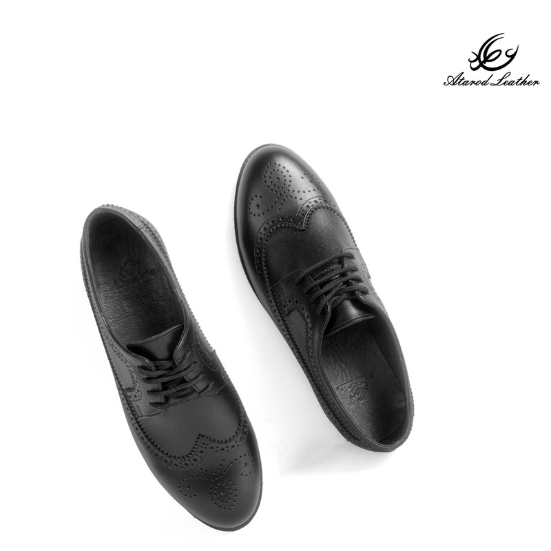 کفش زنانه چرم عطارد مدل چرم طبیعی کد SH148