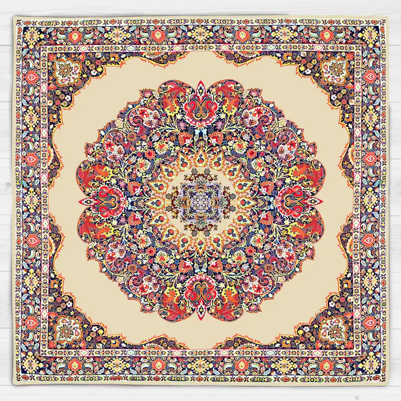 رومیزی طرح ترمه کد 9020