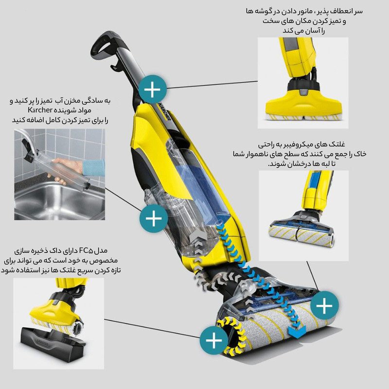 زمین شوی کرشر مدل Fc5