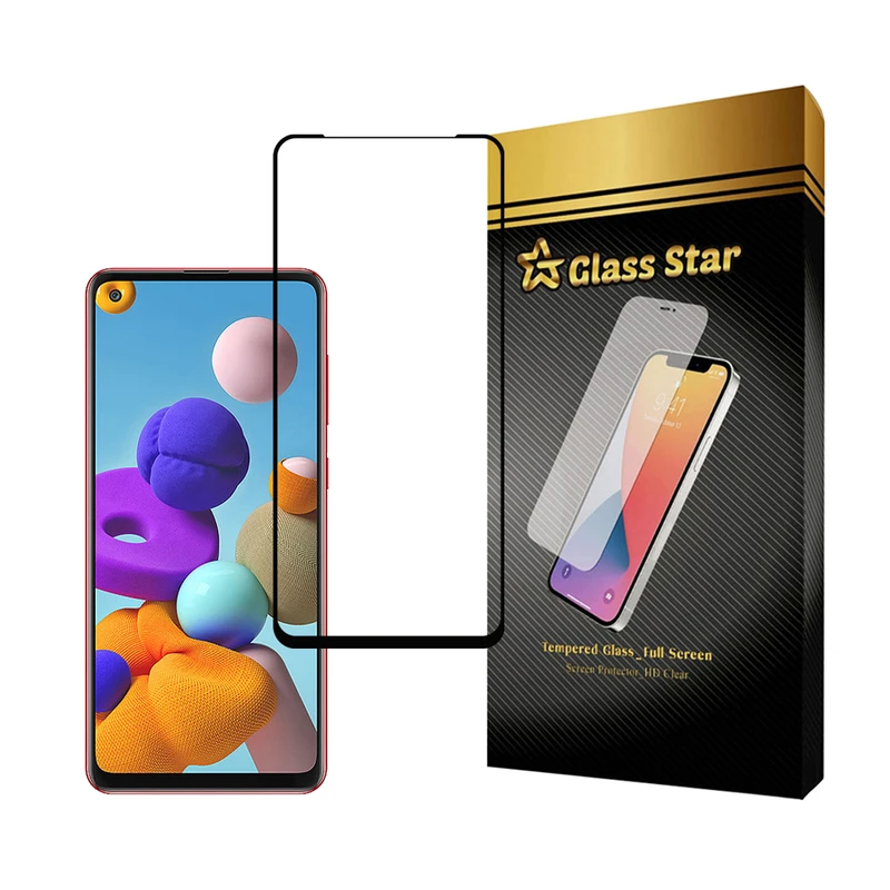 محافظ صفحه نمایش سرامیکی گلس استار مدل CRMSNWGS مناسب برای گوشی موبایل سامسونگ Galaxy A21s / A21 / ریلمی Narzo 50