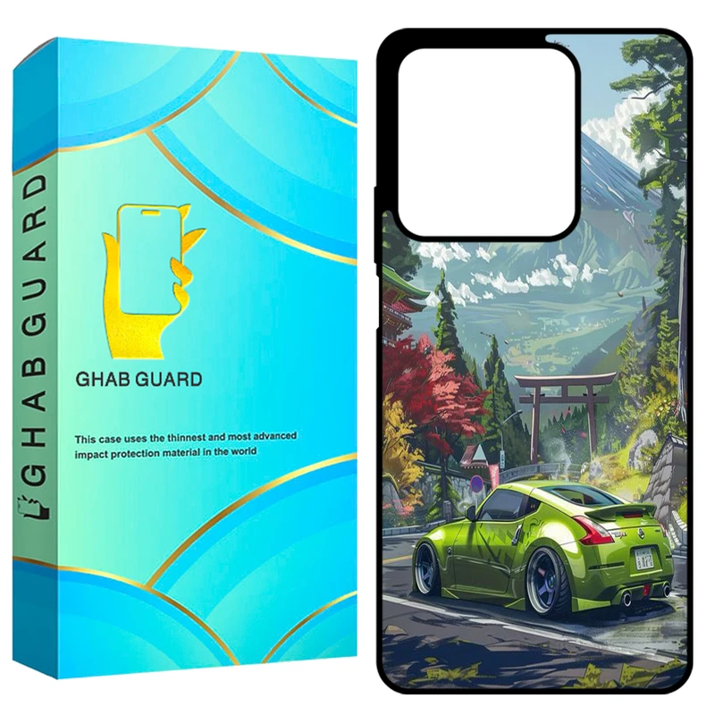 کاور قاب گارد طرح ماشین مدل GCHPN135 مناسب برای گوشی موبایل شیائومی Redmi Note 13 5G