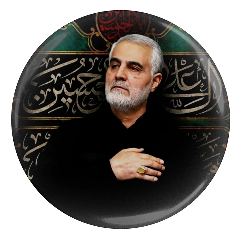 مگنت مدل S12626 طرح سردار شهید حاج قاسم سلیمانی