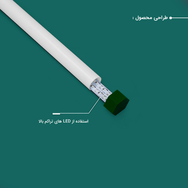 باتوم لایت سبز چیکولایت مدل M50 Green-D
