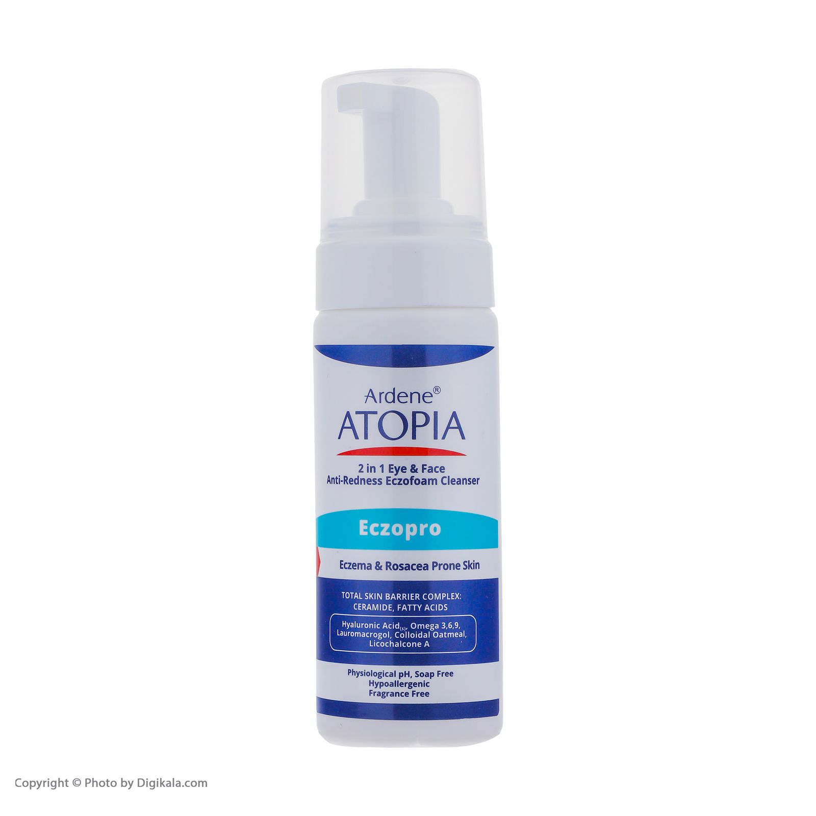 فوم شست‌وشوی صورت آردن آتوپیا مدل ECZOPRO حجم 150 میلی‌لیتر -  - 2