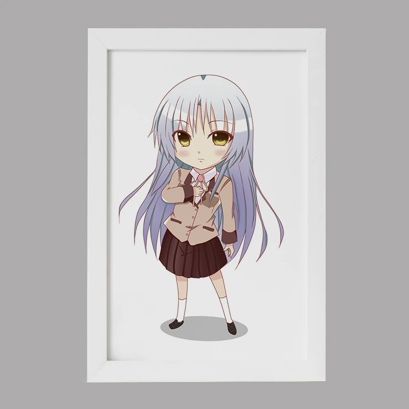 تابلو خندالو مدل کاناده انیمه آنجل بیتس کد 31932