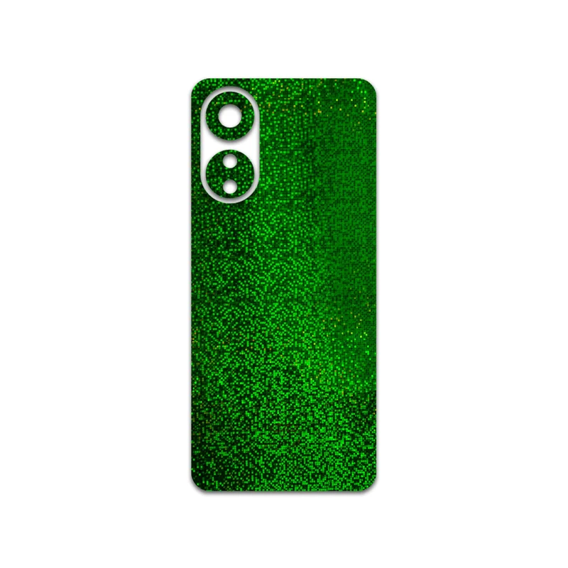 برچسب پوششی ماهوت مدل Green-Holographic مناسب برای گوشی موبایل اپو A78 4G