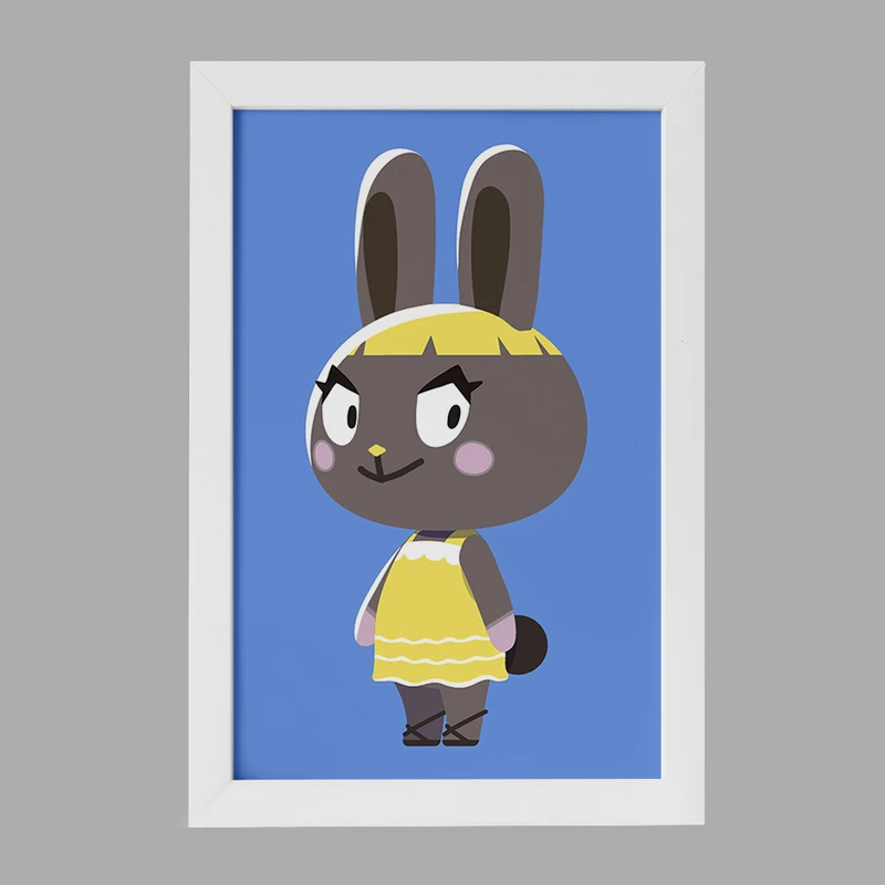 تابلو خندالو مدل بازی انیمال کراسینگ (Animal Crossing) کد 32640