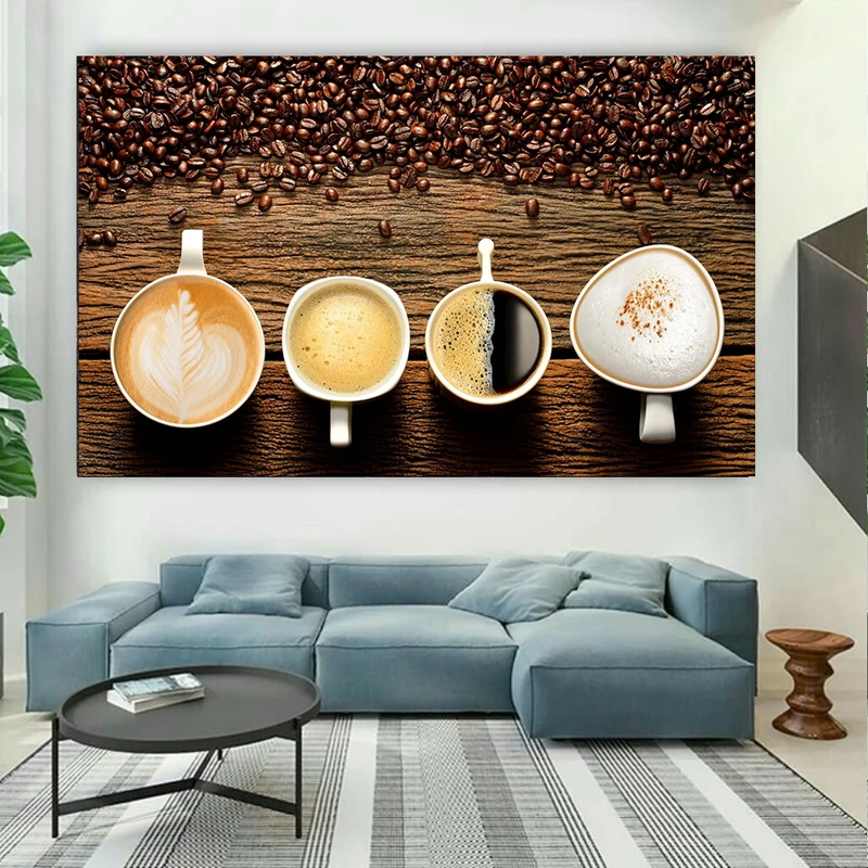 پوستر مدل بک لایت طرح مشتقات قهوه کد AR30985