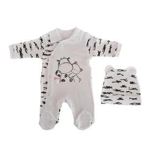 ست سرهمی و کلاه نوزادی کد 423