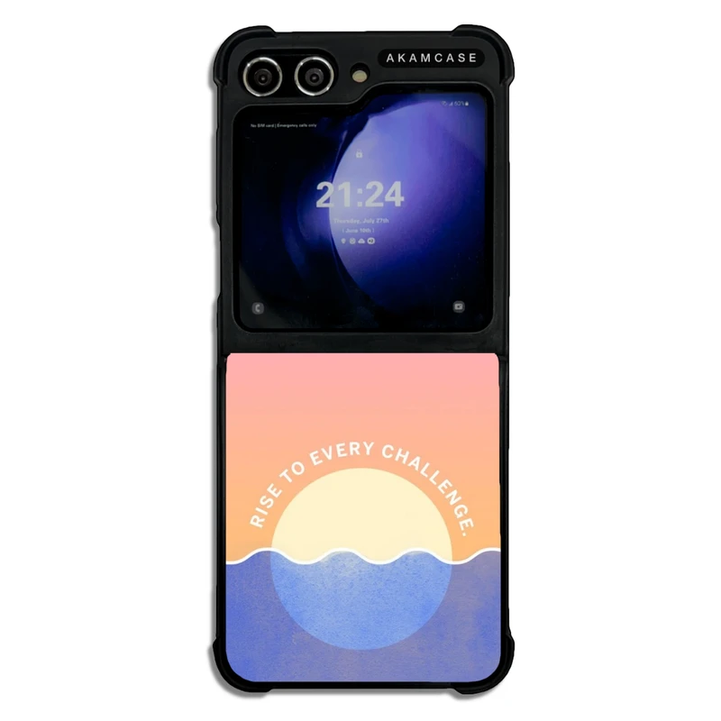 کاور آکام مدل AMC-WSGZFLIP5-POSITIVE-31 مناسب برای گوشی موبایل سامسونگ Galaxy Z Flip 5